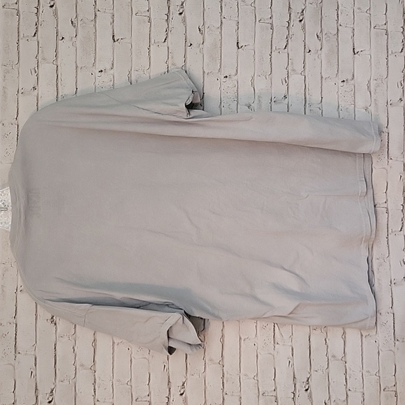 AC/DC Men's Back In Black Tour 1980 Logo Graphic Gray T-Shirt, Size XL - Picture 2 of 3